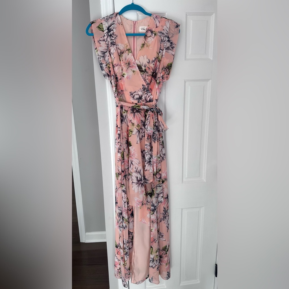 Eliza J Size 6 Resort Wrap Dress